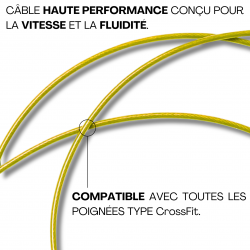 Câble gainé UNIVERSEL ( Rx, Elite speed )