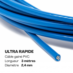 Câble gainé UNIVERSEL ( Rx, Elite speed )