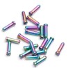 Stop-câbles aluminium colorés pour corde à sauter