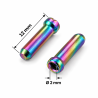 Stop-câbles aluminium colorés pour corde à sauter